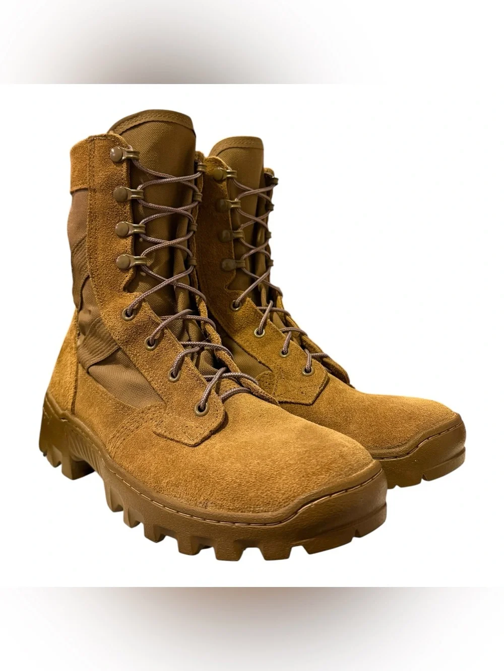 Reebok CM8899 Hyper Velocity Coyote Brown Tactical Military Boots Men’s Sz 10M